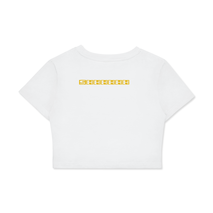 Women's Fitted Crop Tee | Bodycon T-Shirt