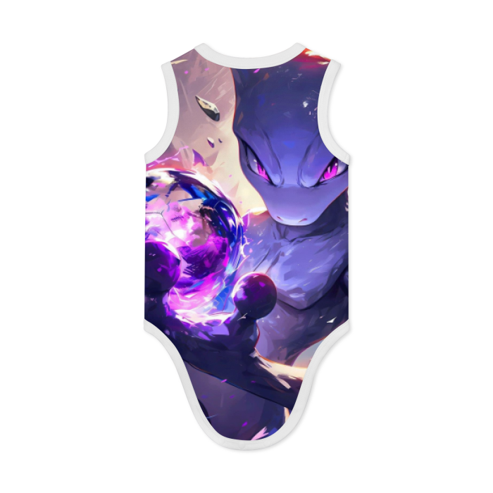 All-Over Print Baby Tank Bodysuit | 100% Cotton