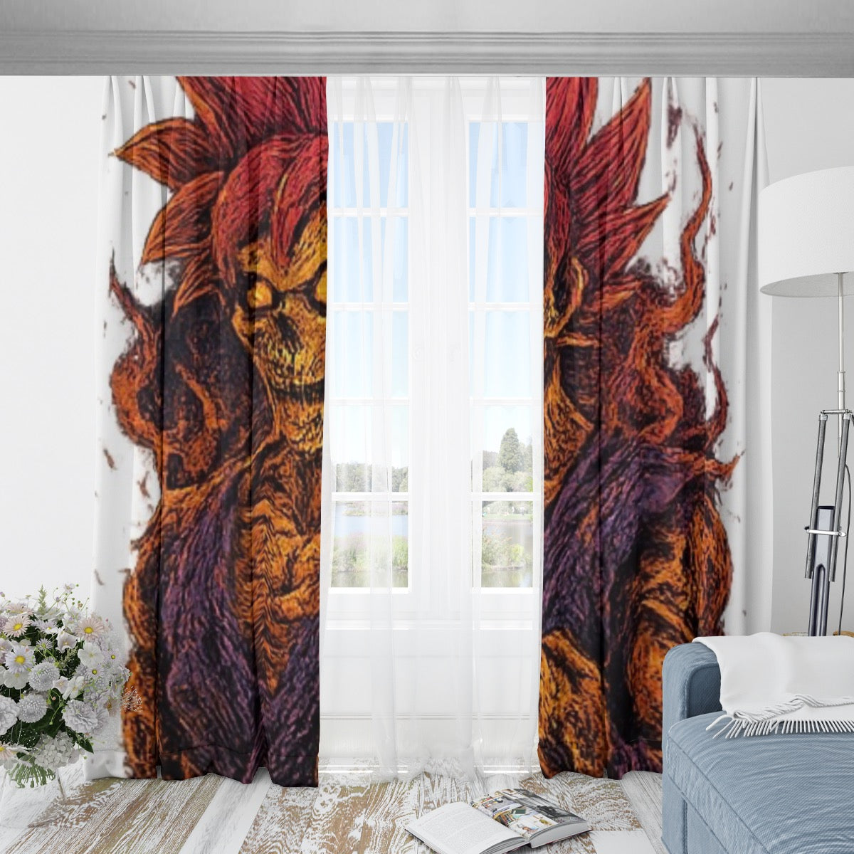Blackout Curtains with Hooks | 265(gsm)