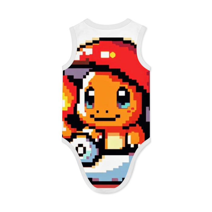 All-Over Print Baby Tank Bodysuit | 100% Cotton