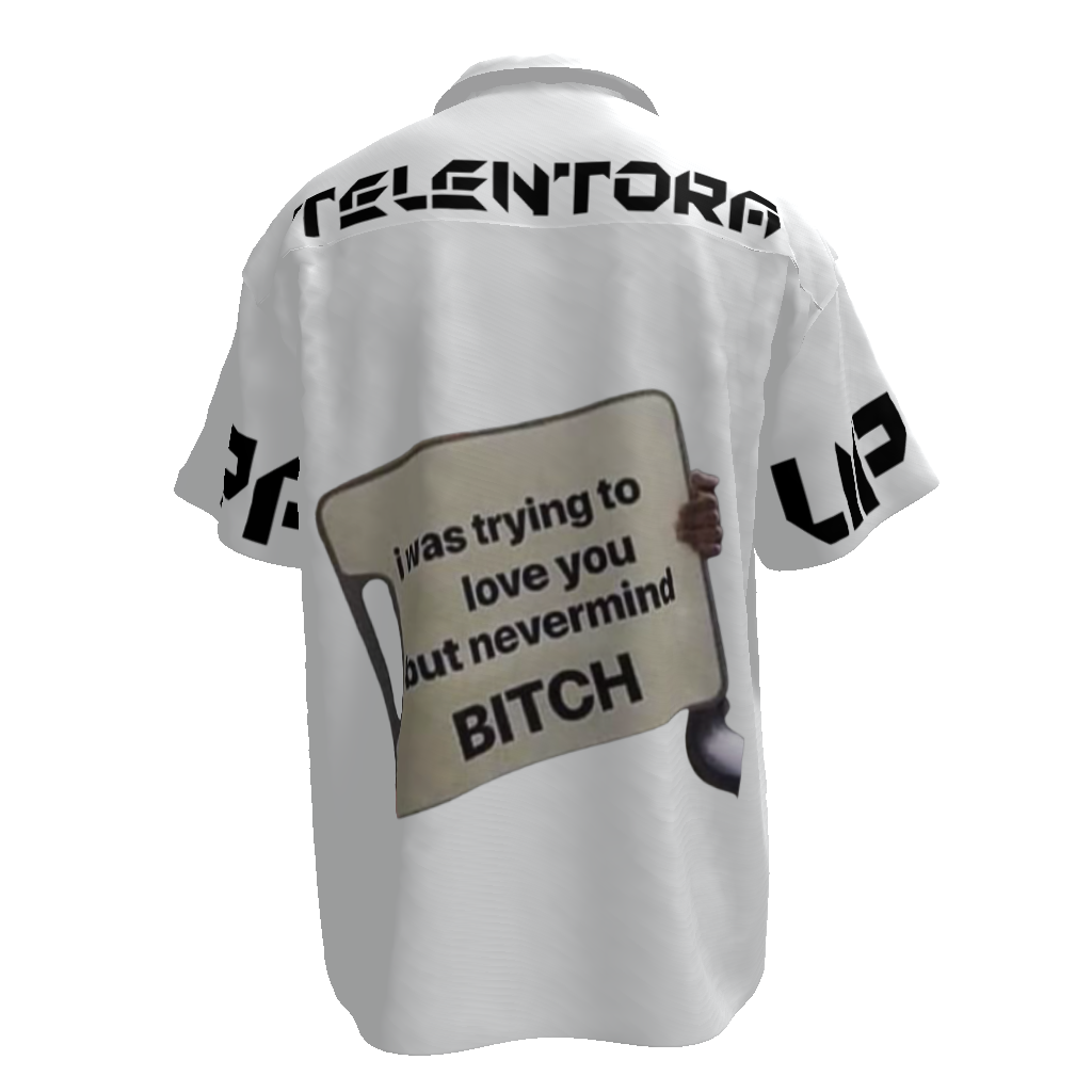 All-Over Print Men's Lapel Collar Shirt