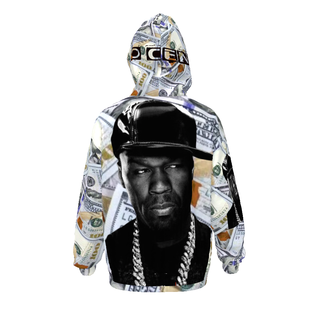 Streetwear All-Over Print Unisex Drop Shoulder Oversized Hoodie