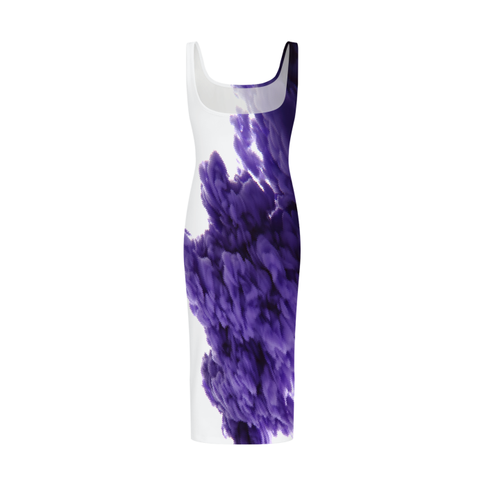 All-Over Print Women's Midi Cami Dress