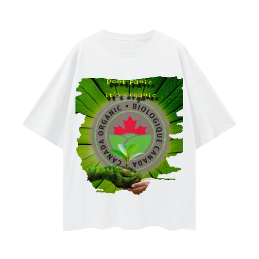 Oversize Deep Drop Shoulder Tee - 190 GSM