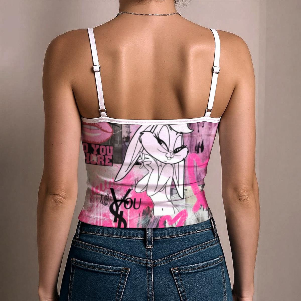 All-Over Print Women's Spaghetti Strap Tank Top