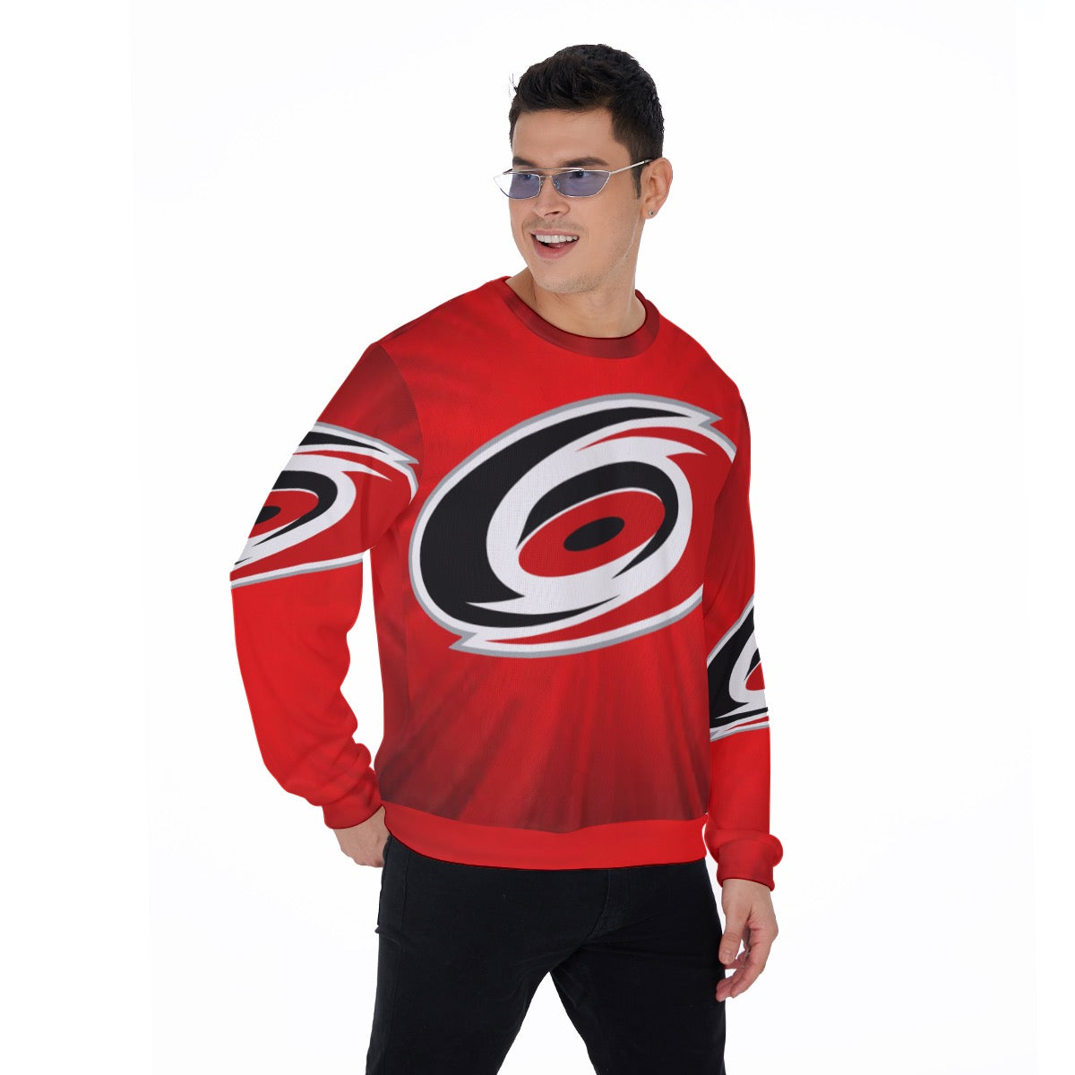 All-Over Print Men's Thicken Sweater