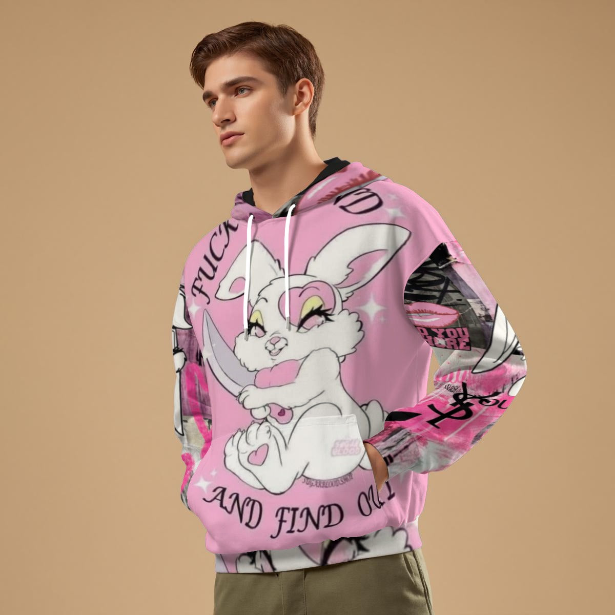 All-Over Print Unisex Pullover Hoodie | 310GSM Cotton