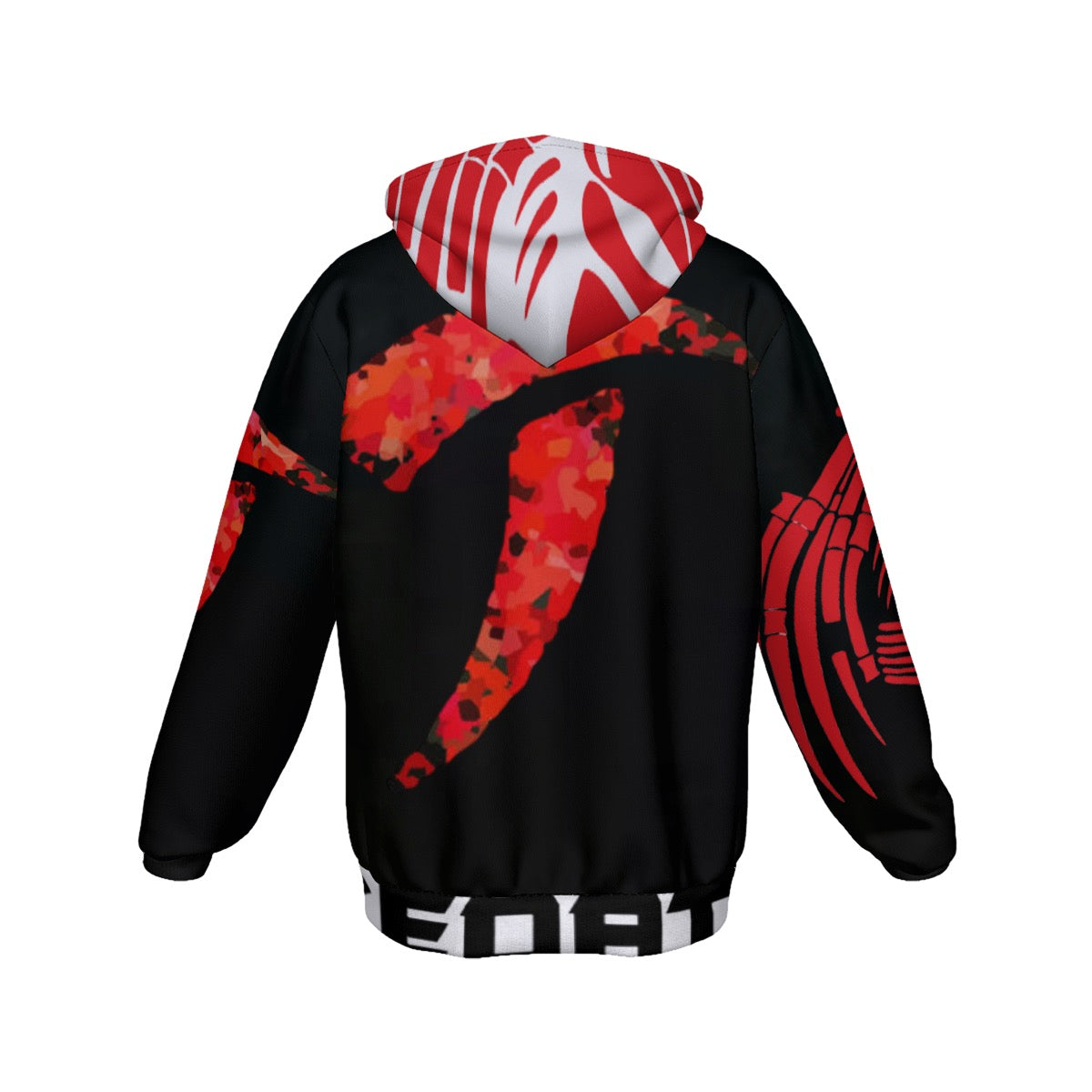 All-Over Print Men's Heavy Fleece Zip Up Hoodie