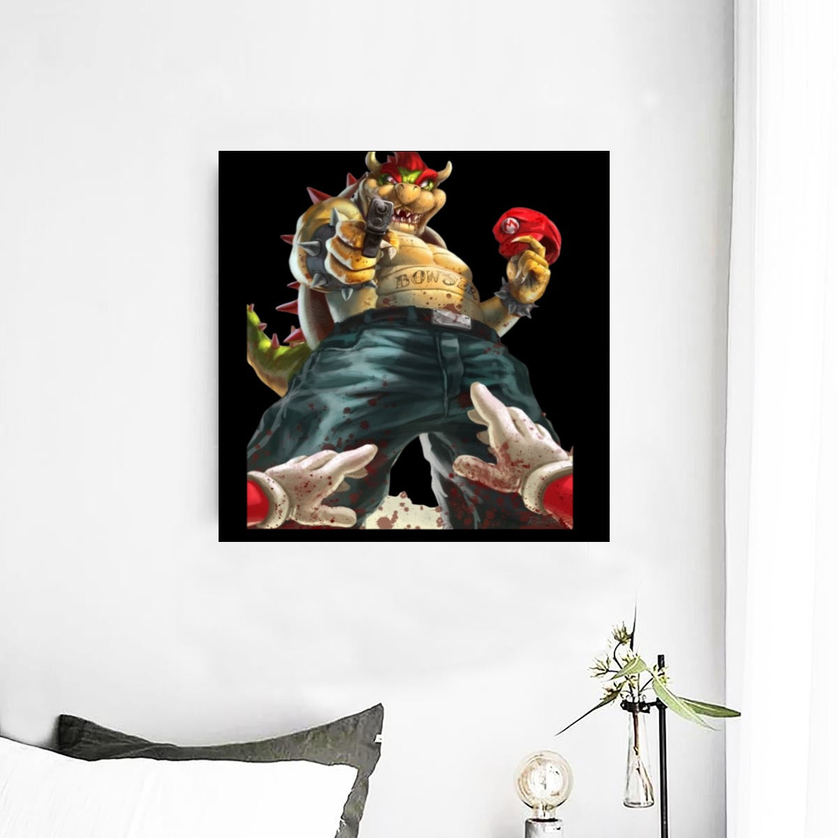 Over Size Framed Single Piece Mural | Square