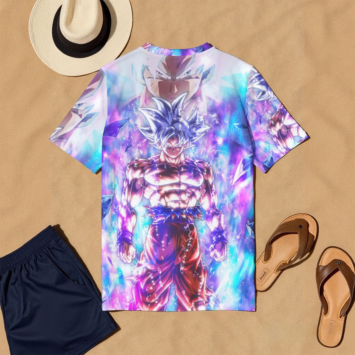 All-Over Print Men's O-Neck T-Shirt | 190GSM Cotton