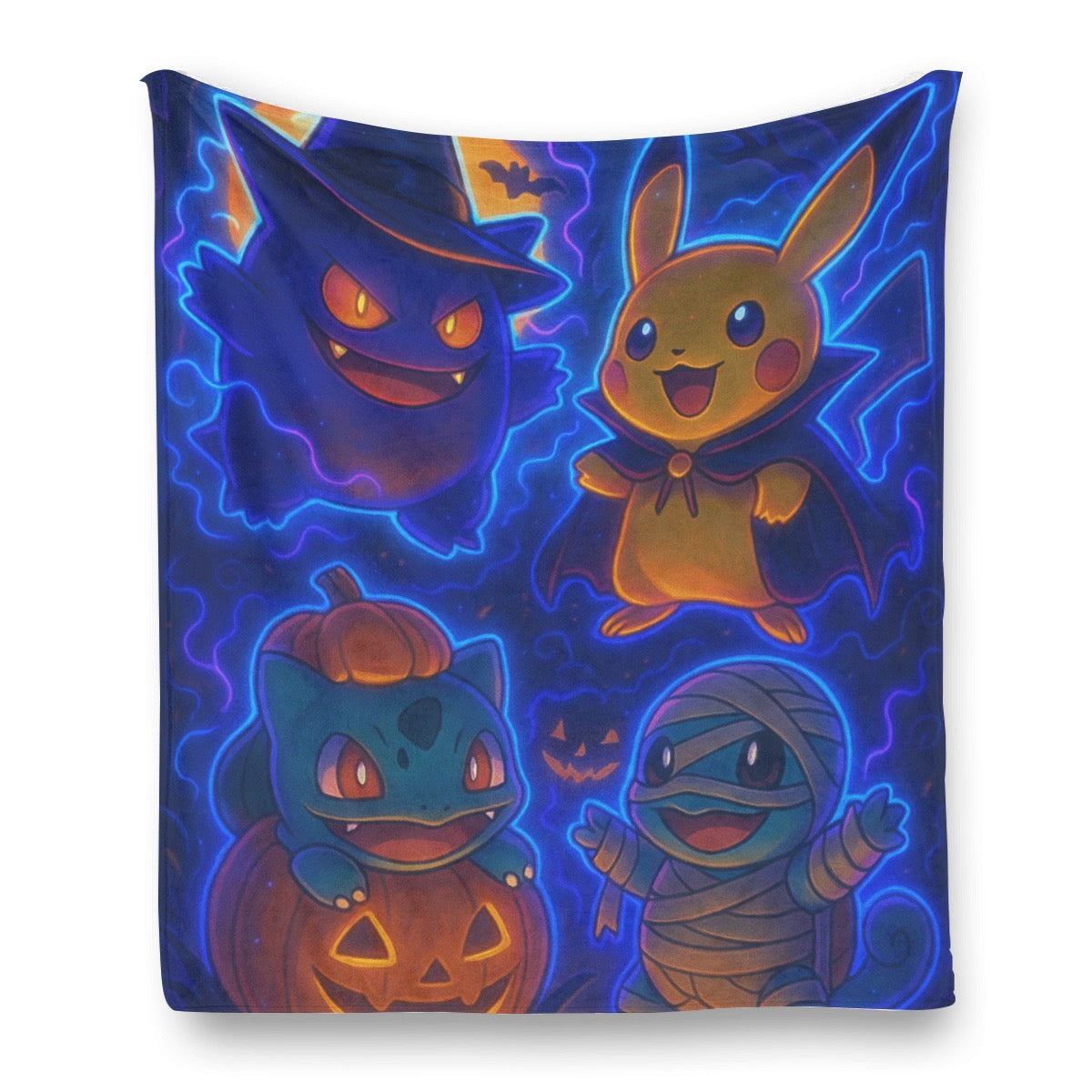Single-Side Printing Flannel Blanket