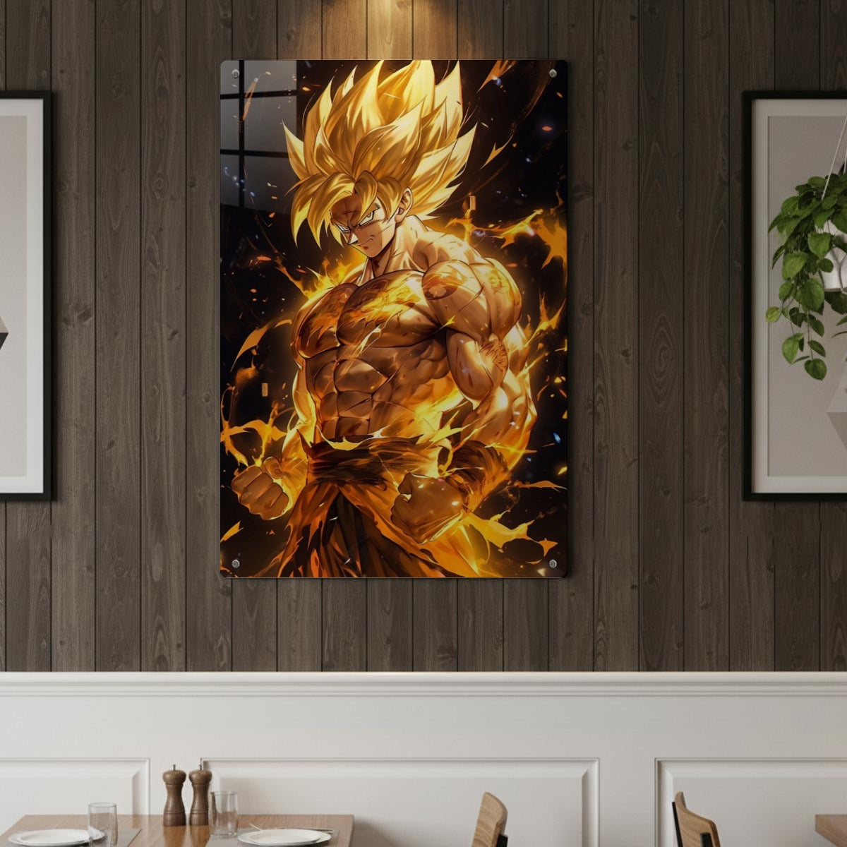 Thickend Rectangular Iron Wall Painting|Vertical 2:3