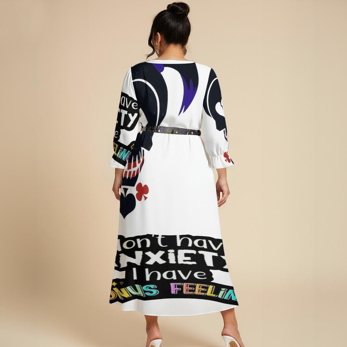 All-Over Print Women’s Maxi Dress|Plus Size