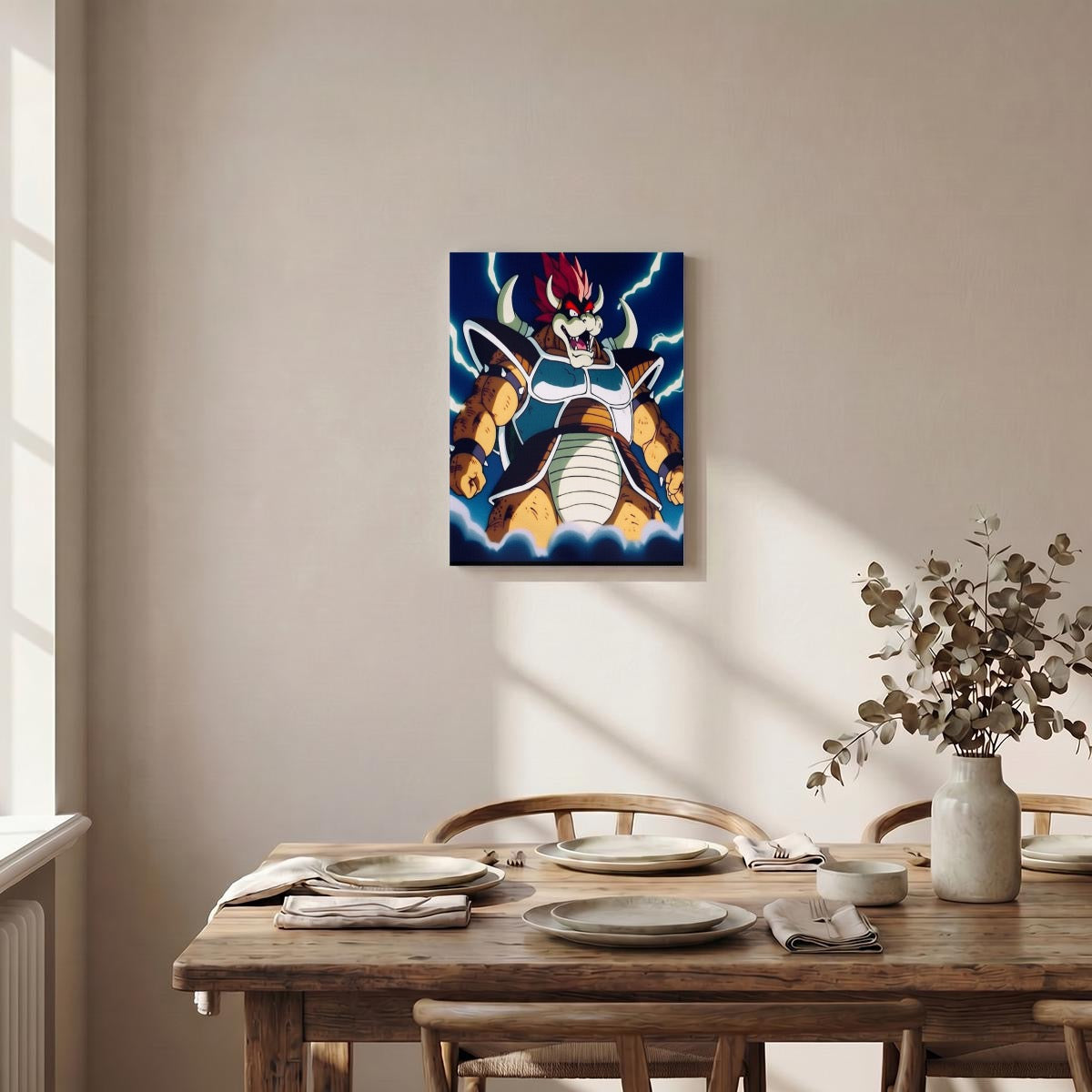 Vertical Framed Canvas Wall Art Printed in Canada
