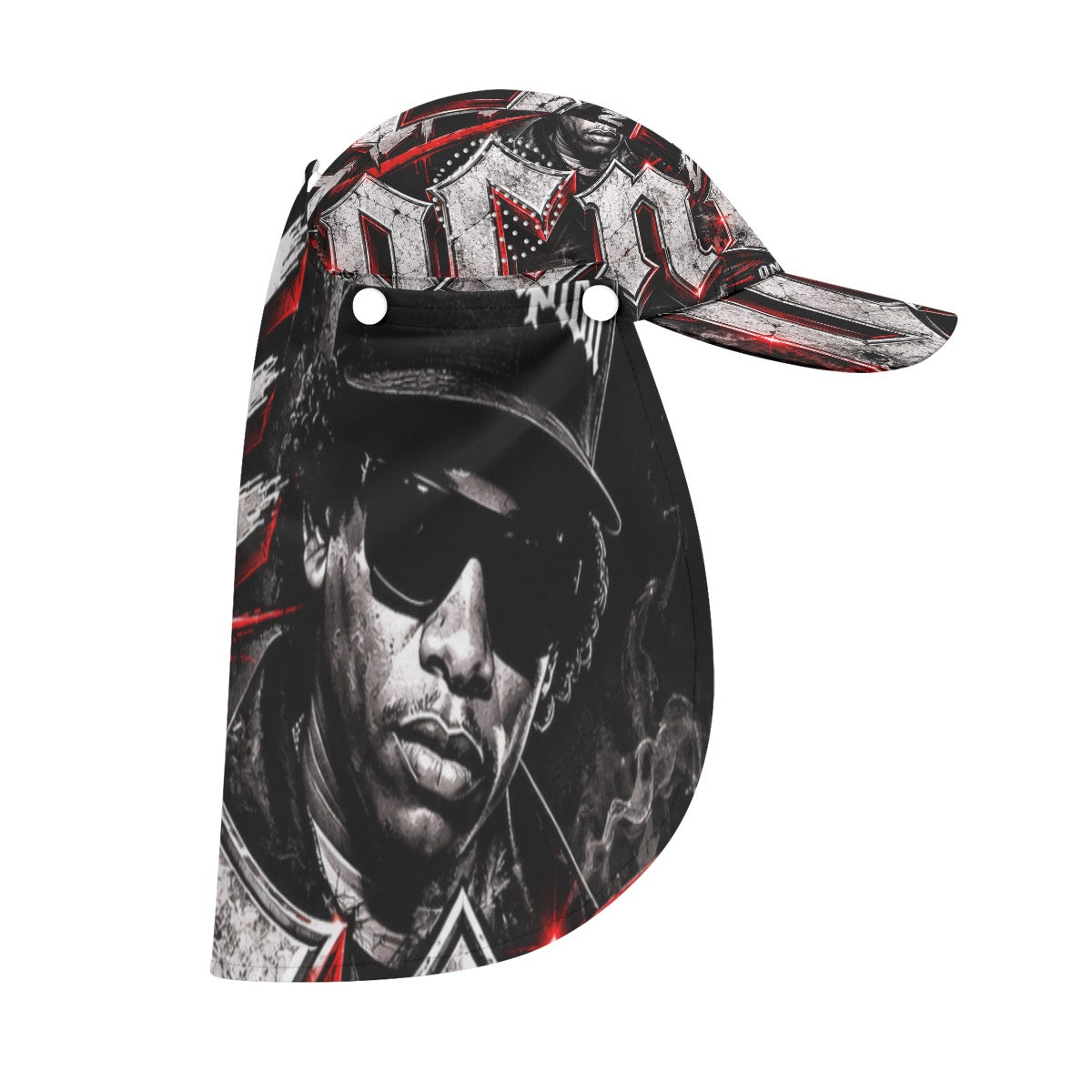 Sun Hat With Neck Flap