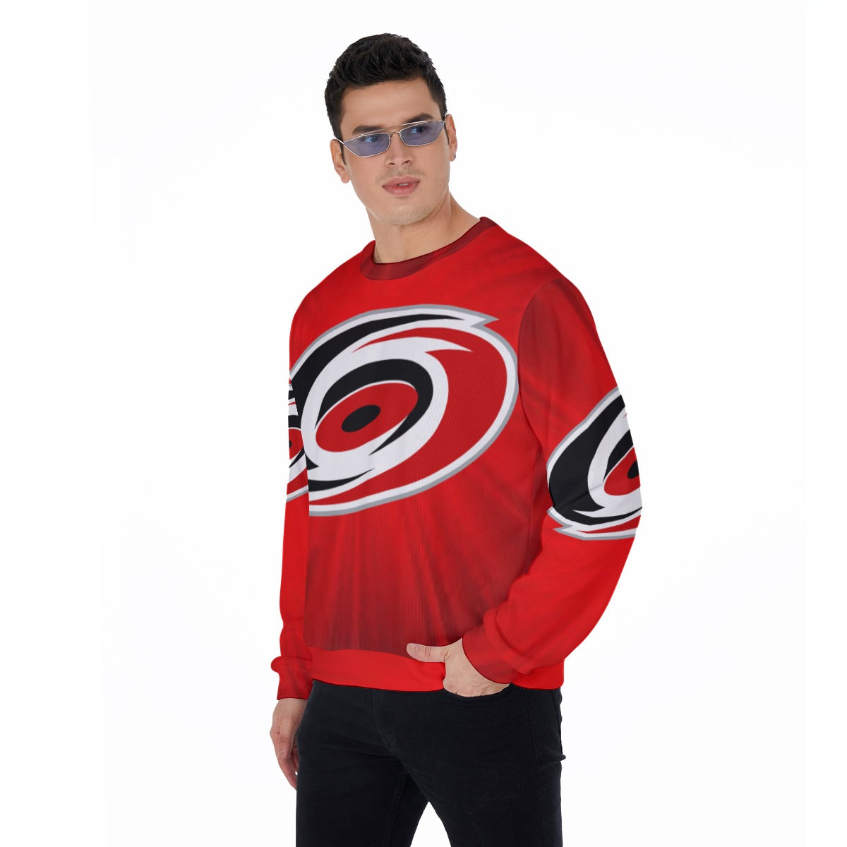 All-Over Print Men's Thicken Sweater