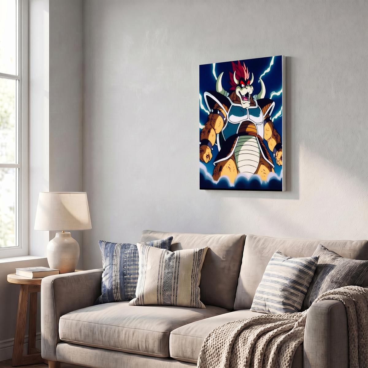 Vertical Framed Canvas Wall Art Printed in Canada