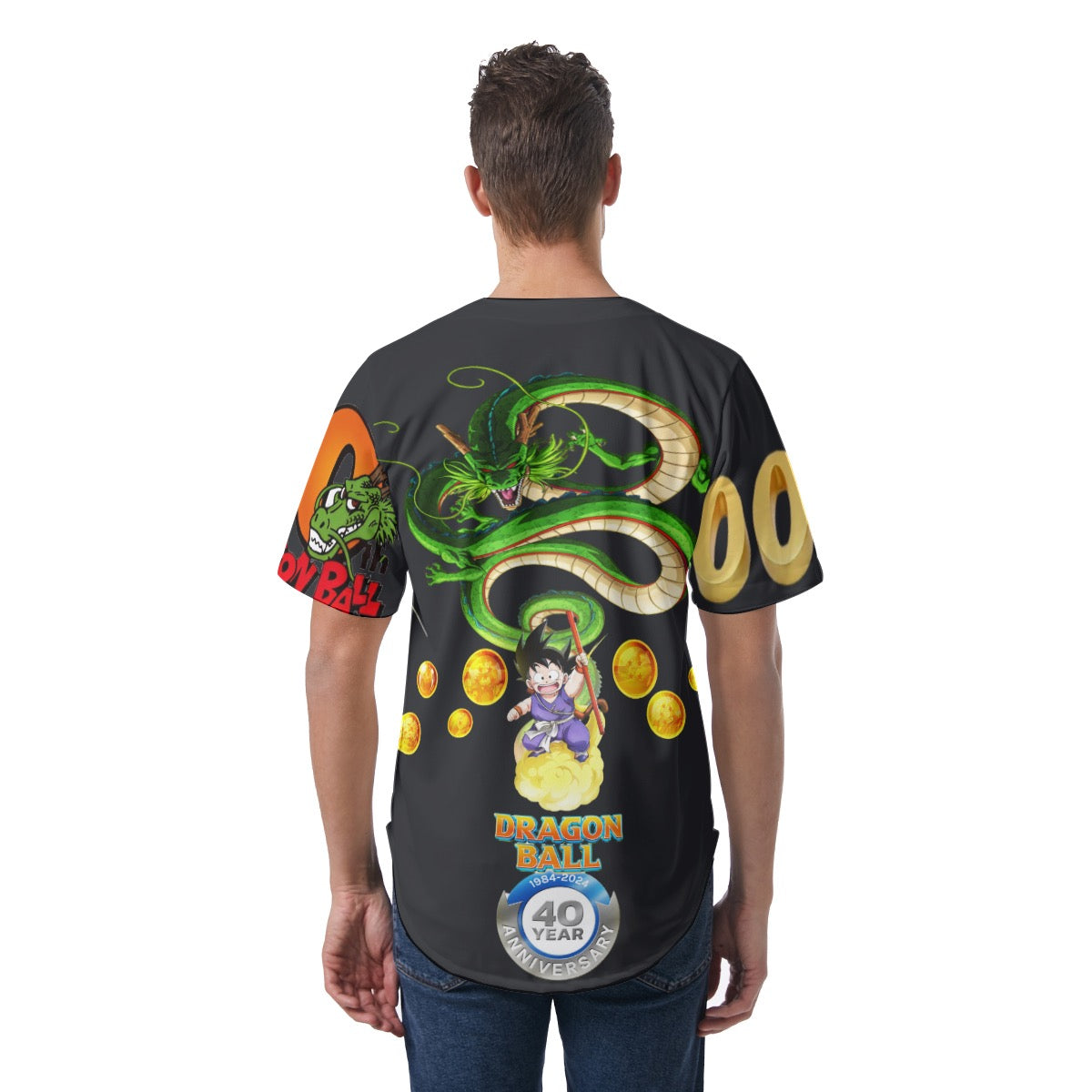 All-Over Print Men's Short Sleeve Baseball Jersey
