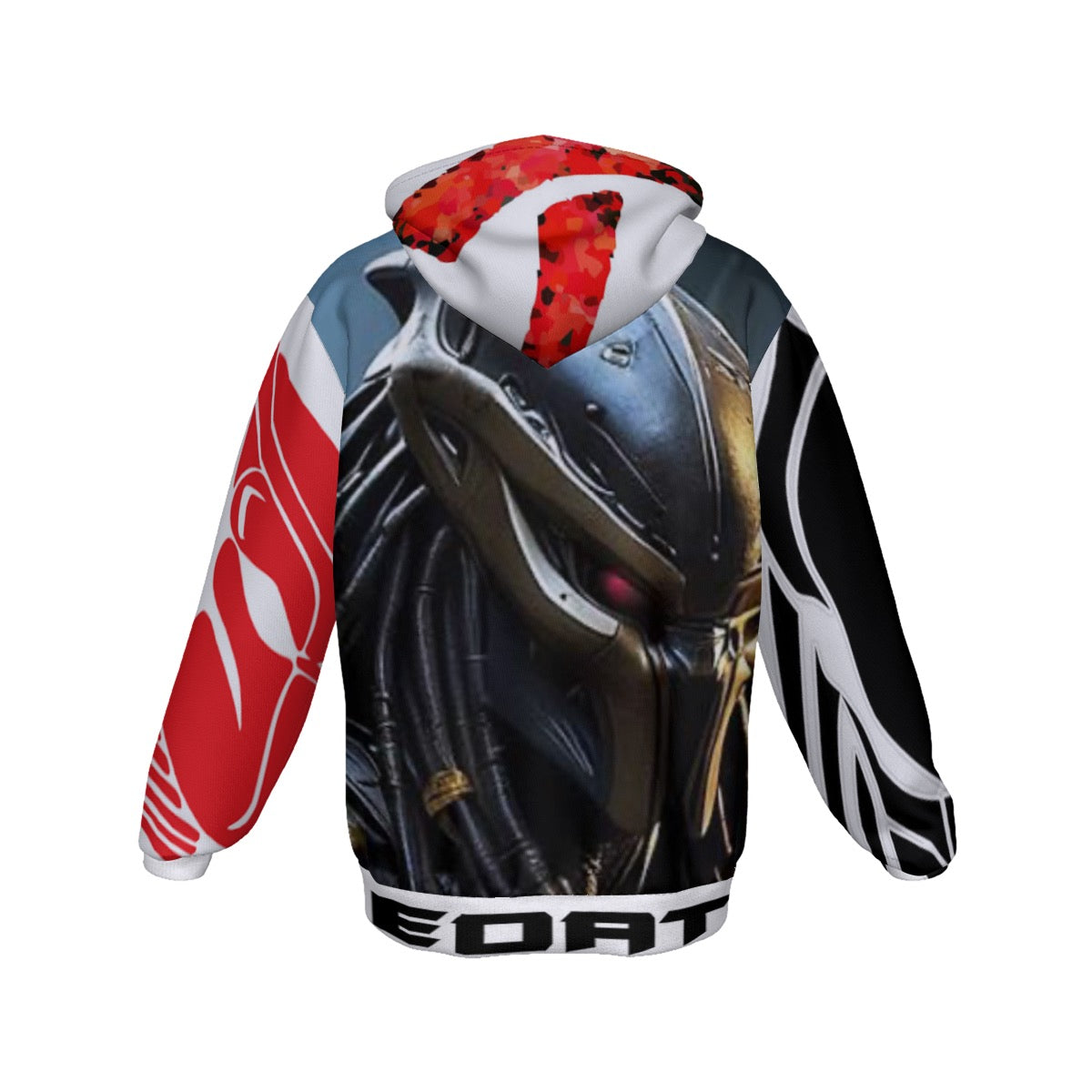 All-Over Print Men's Heavy Fleece Zip Up Hoodie