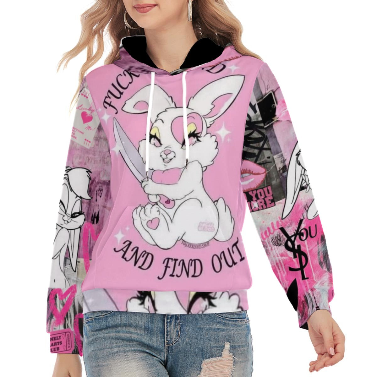 All-Over Print Unisex Pullover Hoodie | 310GSM Cotton
