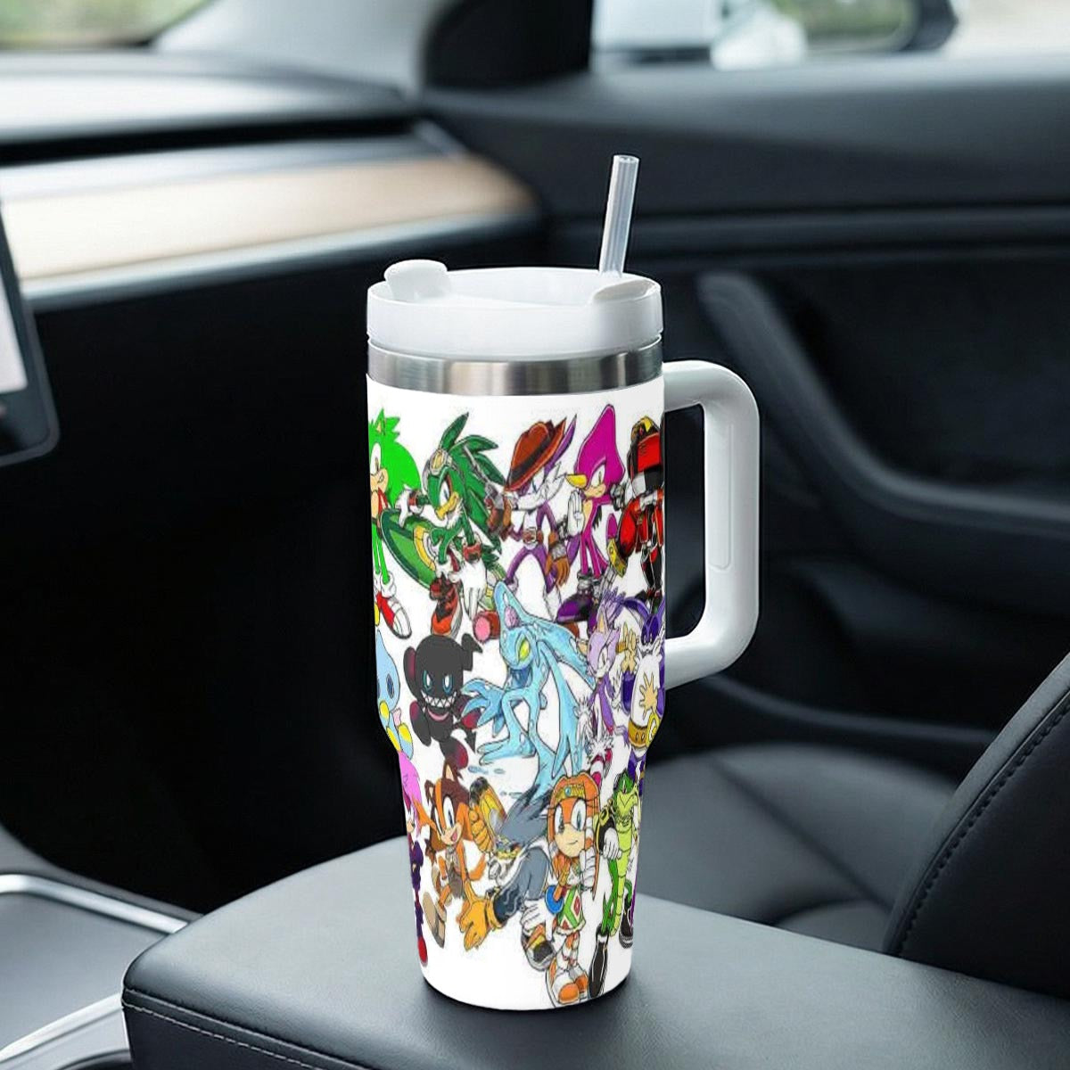 40 oz Tumbler With Handle Printed in USA