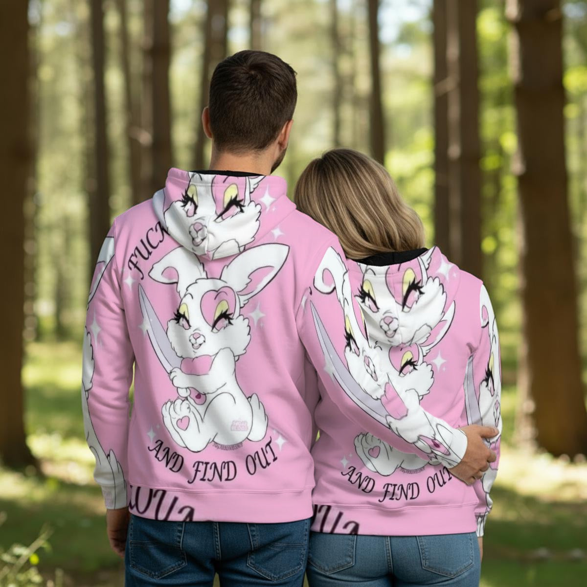 All-Over Print Men's Thicken Pullover Hoodie