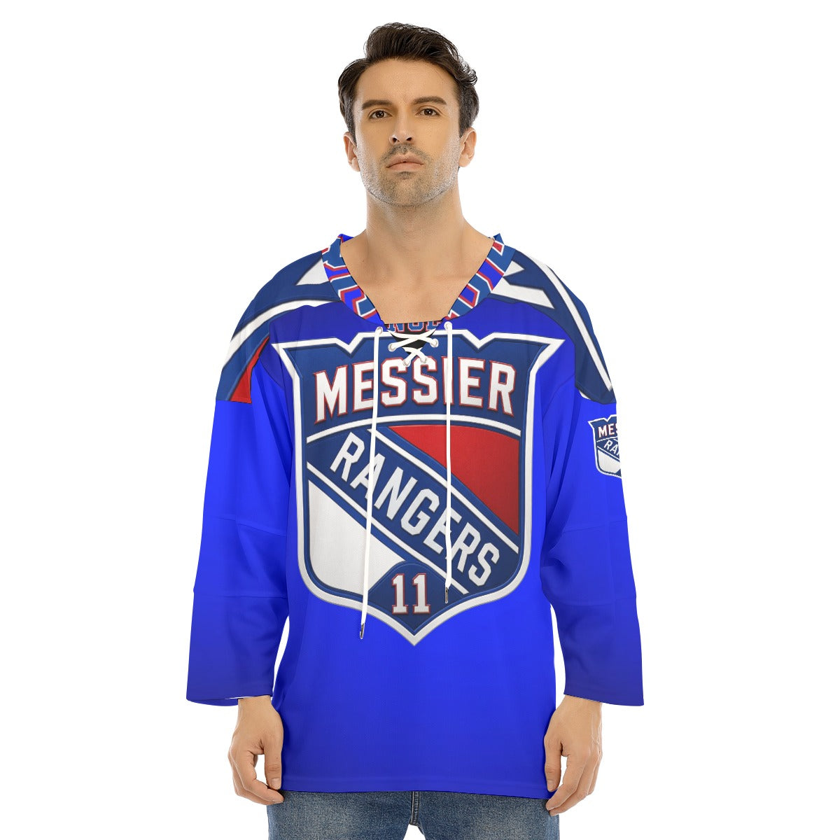 All-Over Print Men's Hockey Jersey