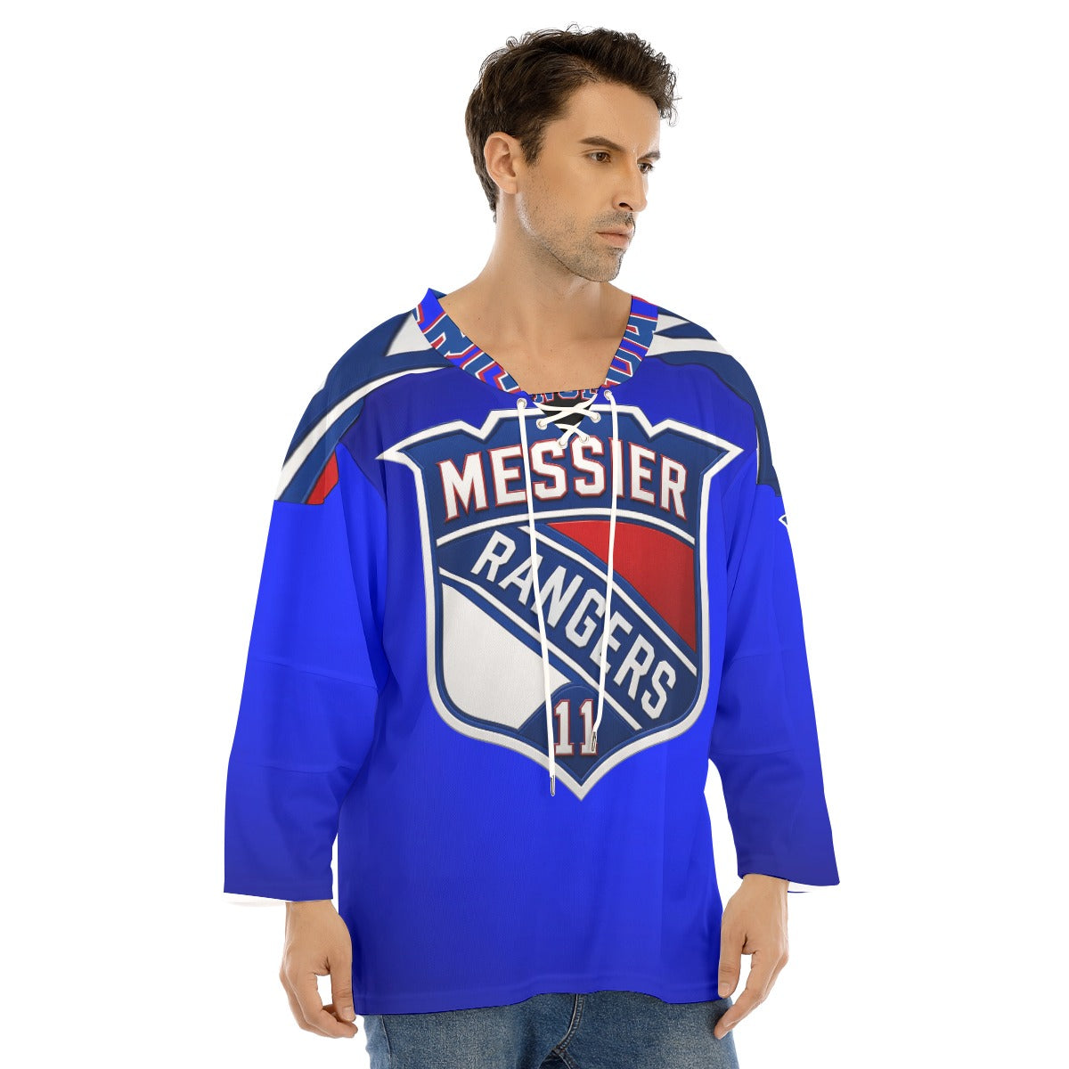 All-Over Print Men's Hockey Jersey