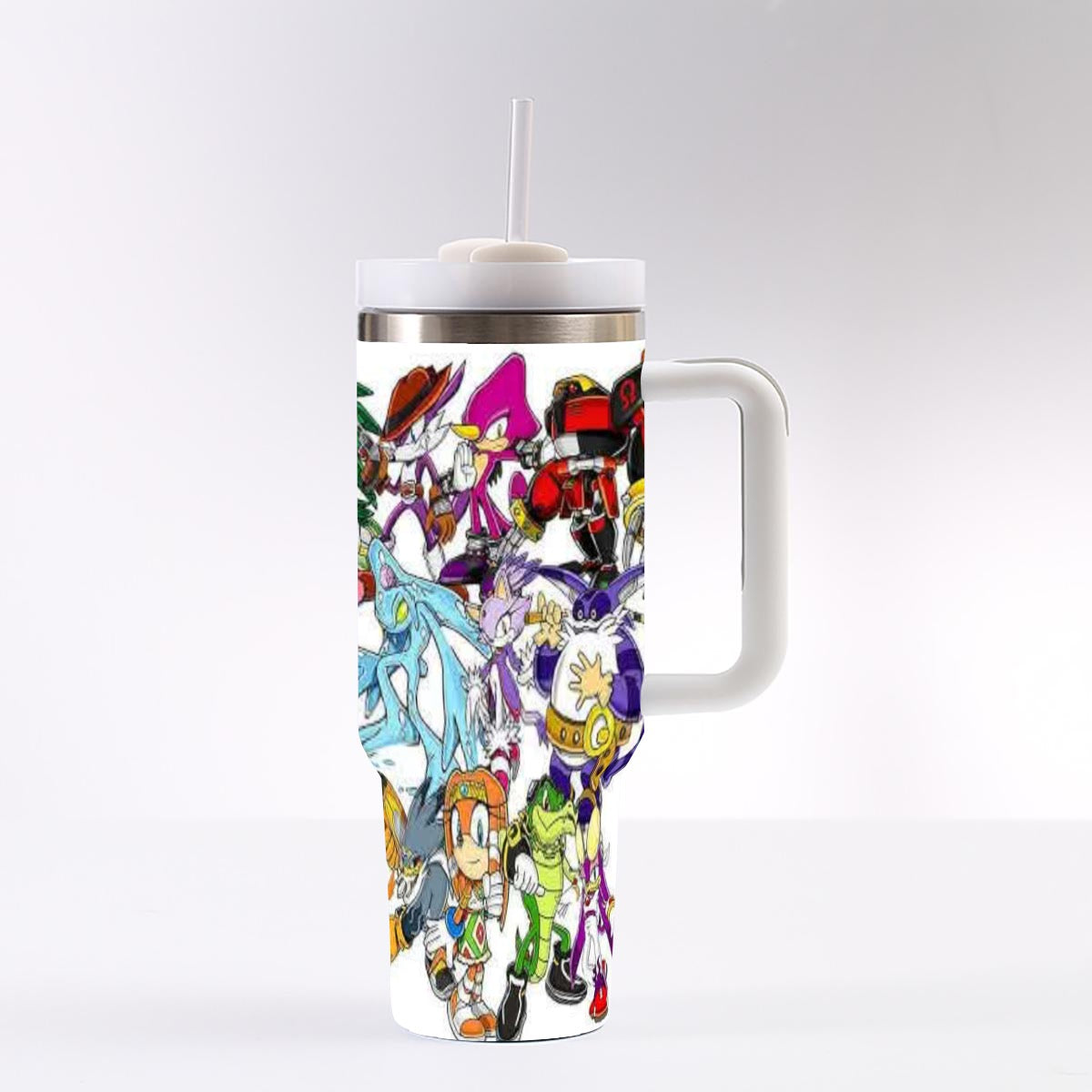 40 oz Tumbler With Handle Printed in USA
