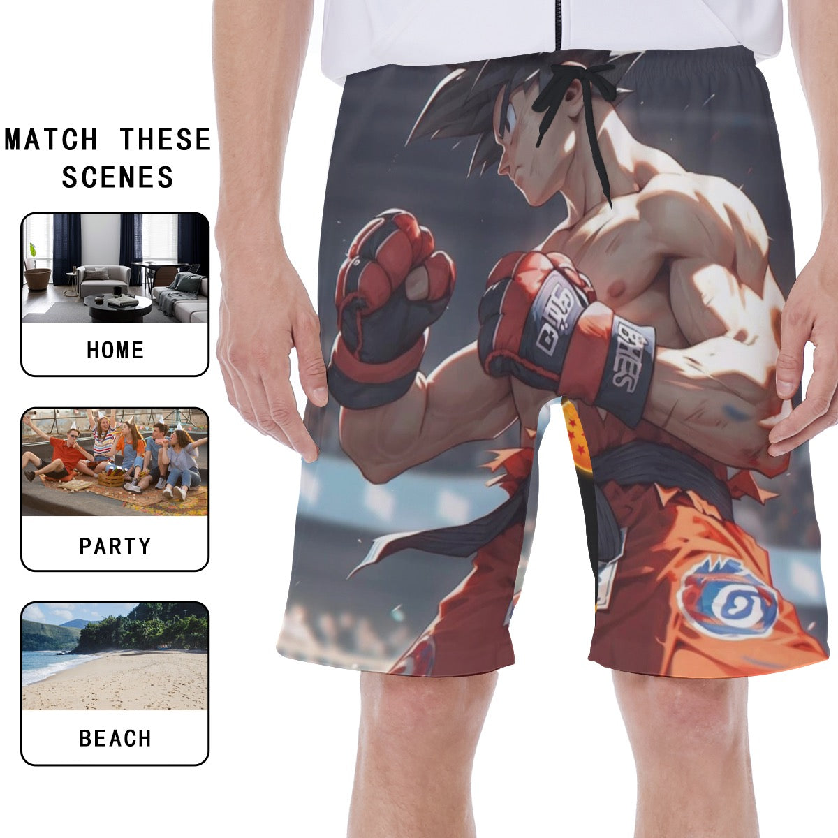 All-Over Print Men's Beach Shorts