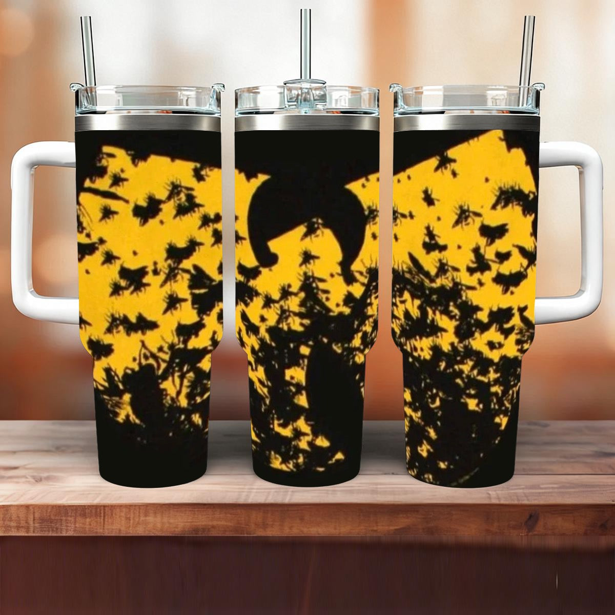 40 oz Tumbler With Handle Printed in USA