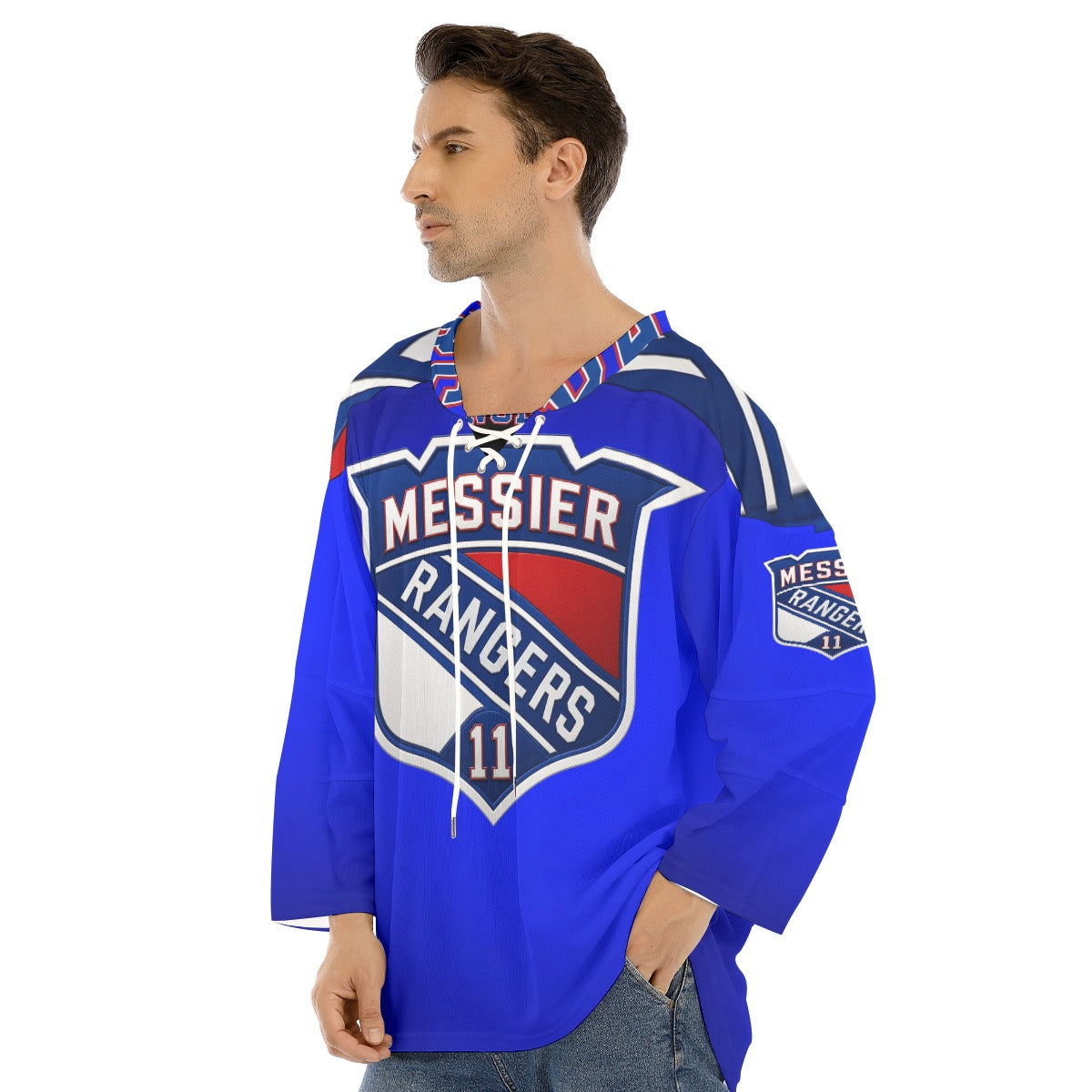 All-Over Print Men's Hockey Jersey