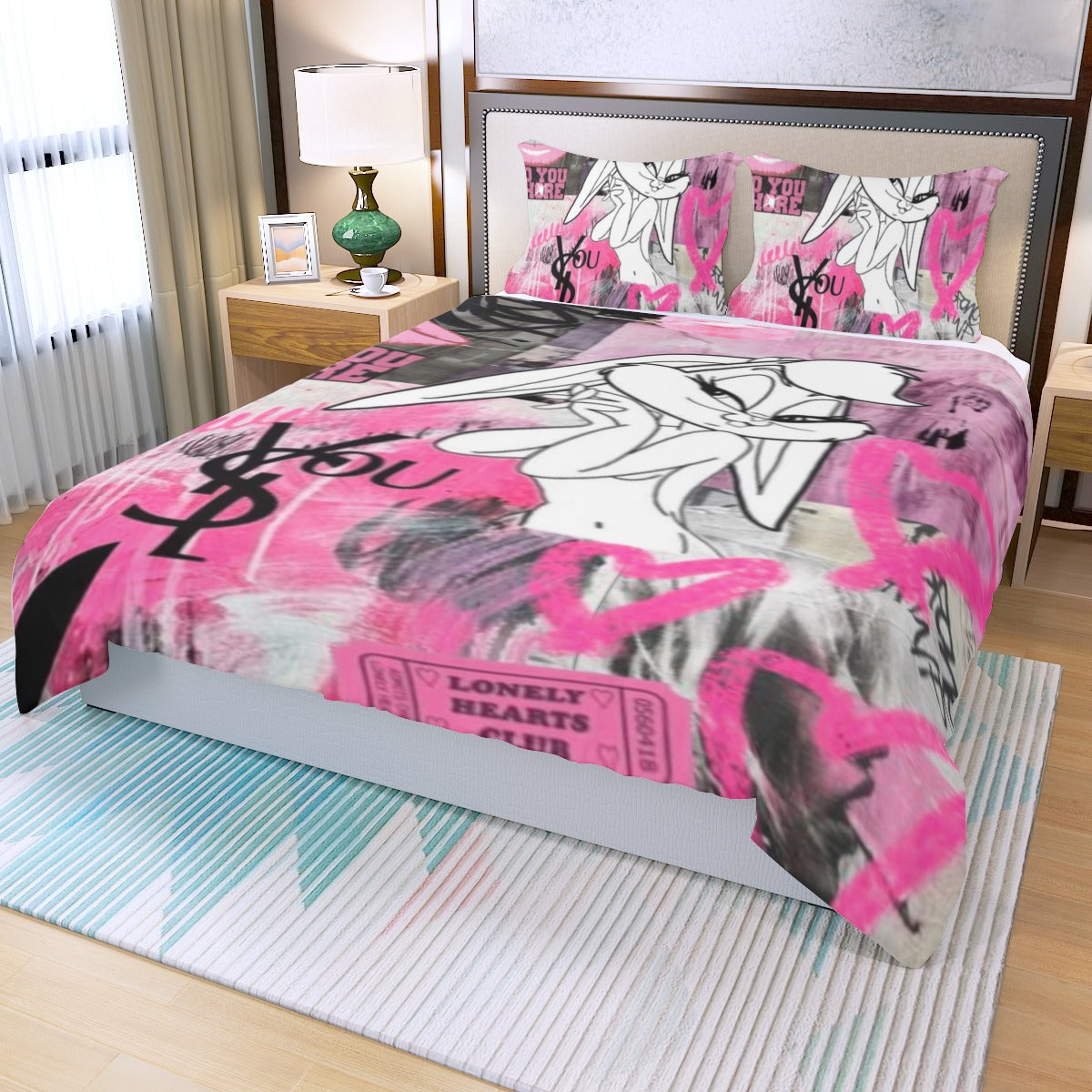 Three Piece Duvet Bedding Set