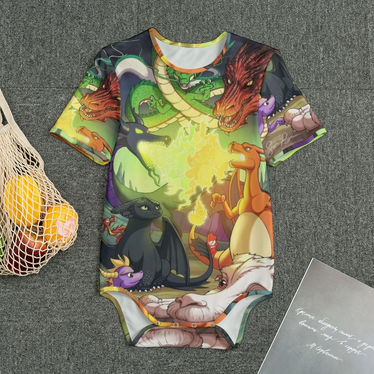 All-Over Print Men's Bodysuits