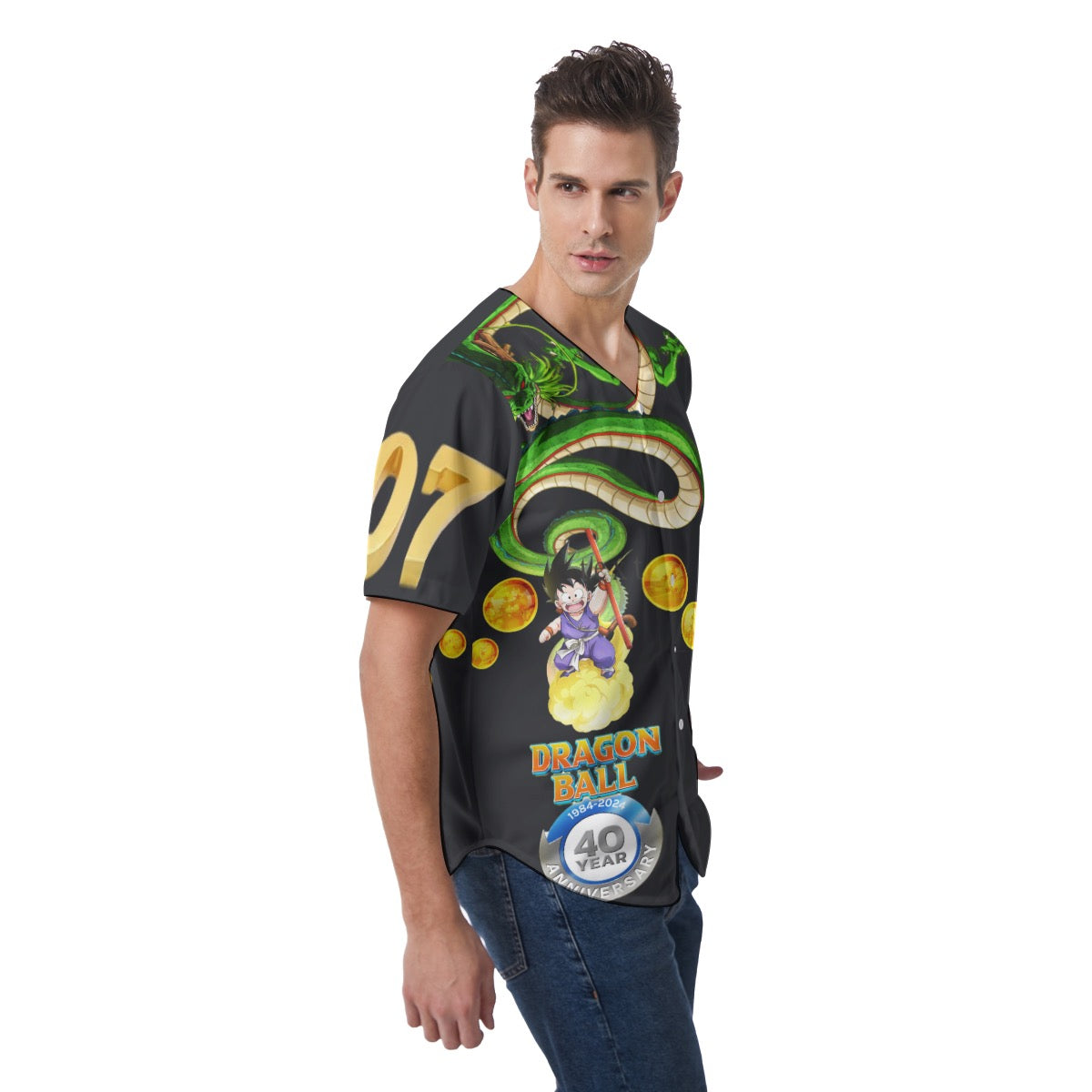 All-Over Print Men's Short Sleeve Baseball Jersey