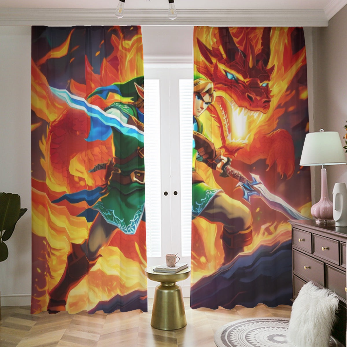 Blackout Curtains with Hooks | 265(gsm)