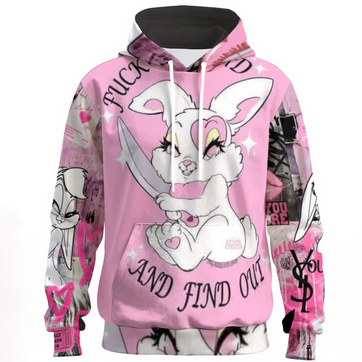 All-Over Print Unisex Pullover Hoodie | 310GSM Cotton