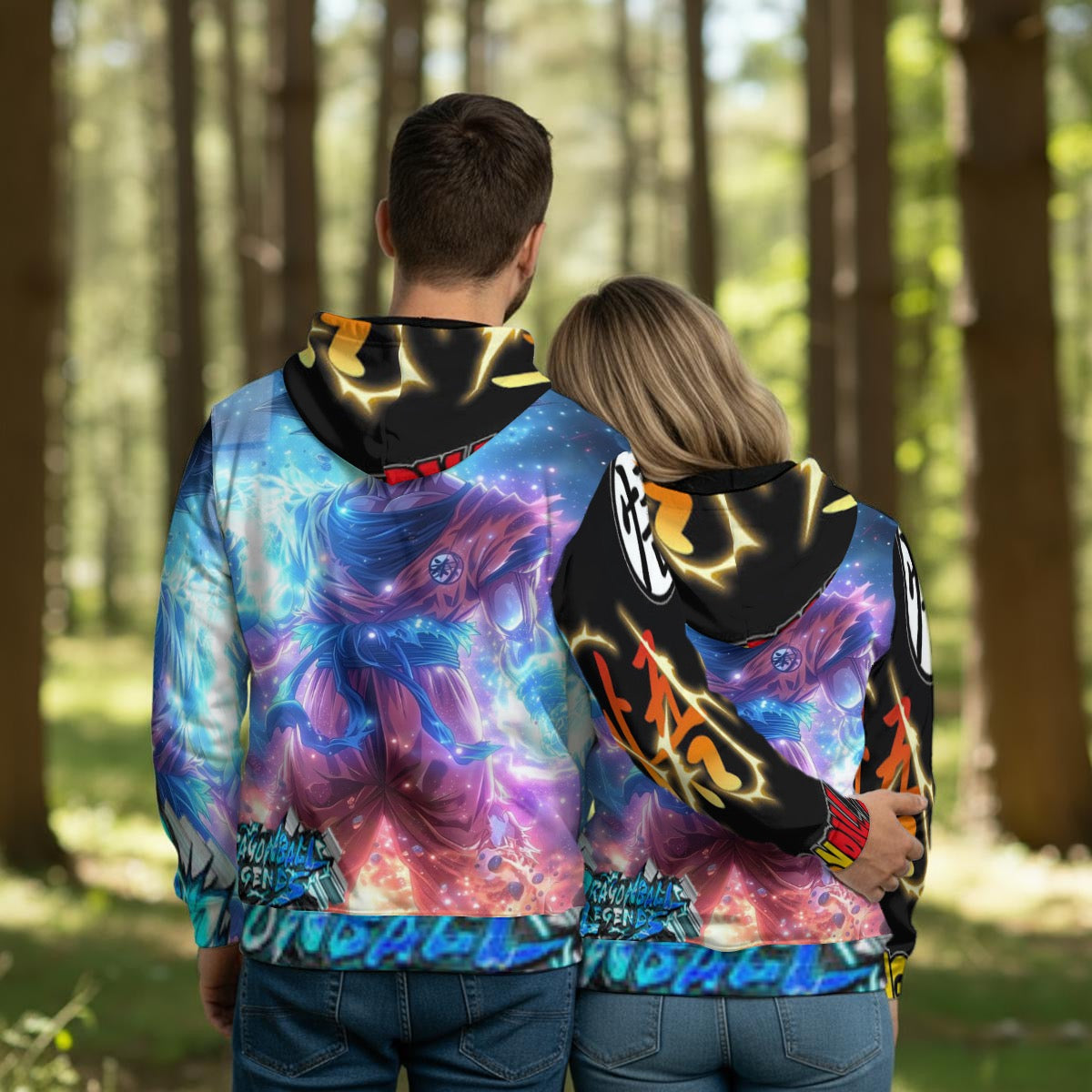 All-Over Print Men's Thicken Pullover Hoodie