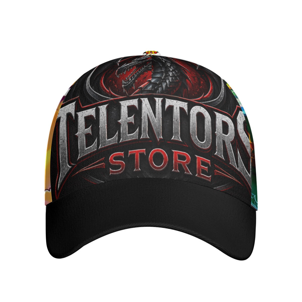 All-Over Print Peaked Cap