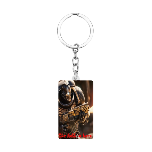 Die-Cut Keychain
