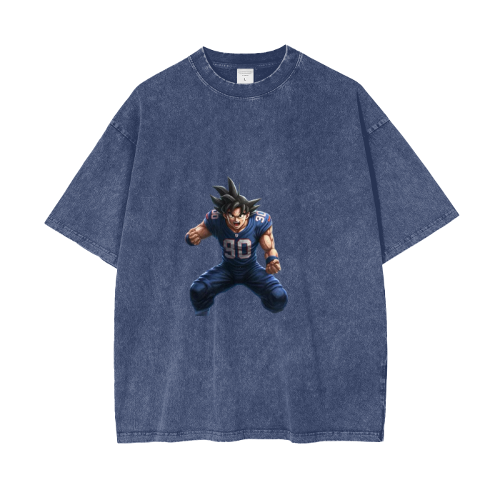 Acid Wash Oversize T-Shirt - 250 GSM