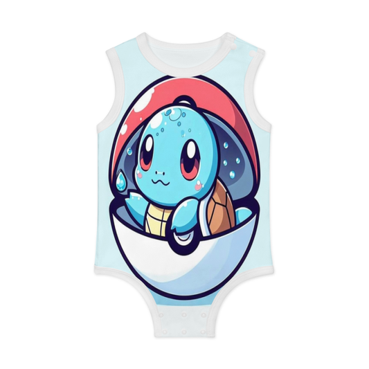 All-Over Print Baby Tank Bodysuit | 100% Cotton