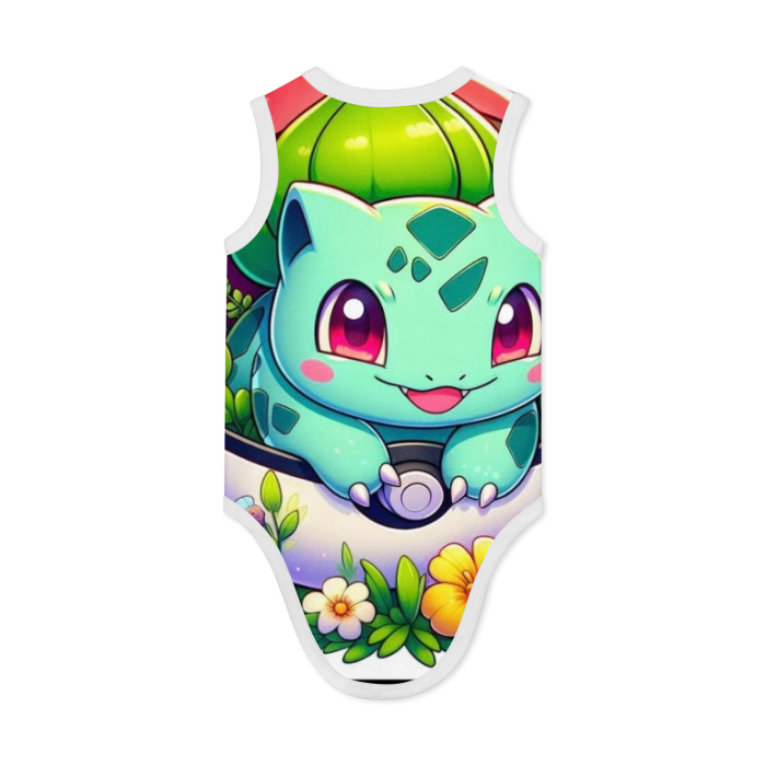 All-Over Print Baby Tank Bodysuit | 100% Cotton