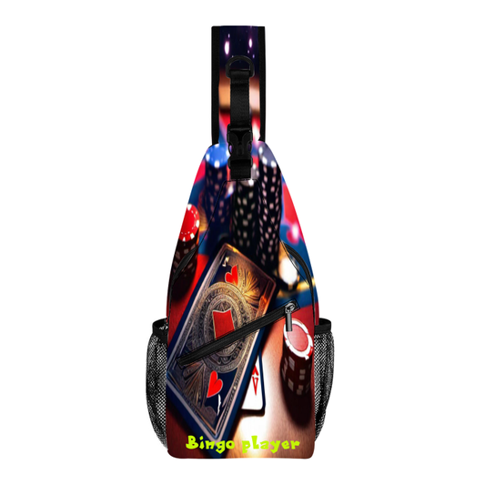 Streetwear All-Over Print Chest Bag