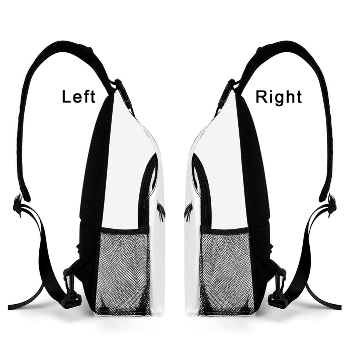 Streetwear All-Over Print Chest Bag