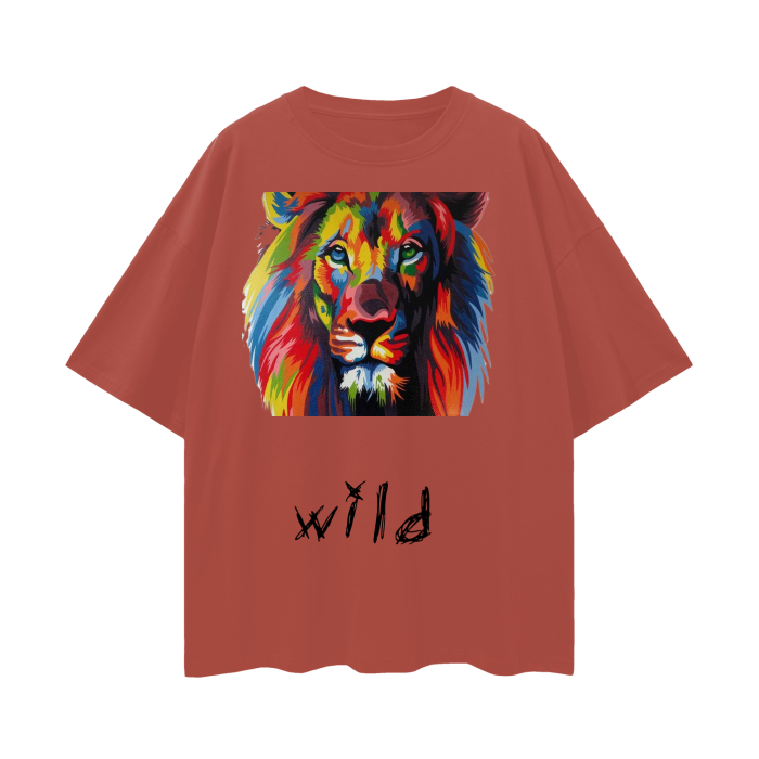 Streetwear Unisex 100% Cotton Loose Basic Tee