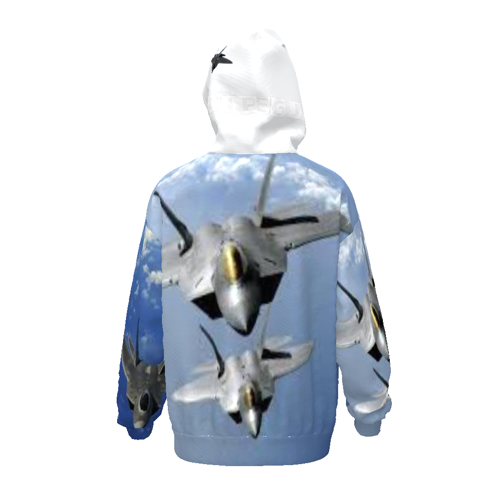 All-Over Print Unisex Drop Shoulder Oversized Hoodie
