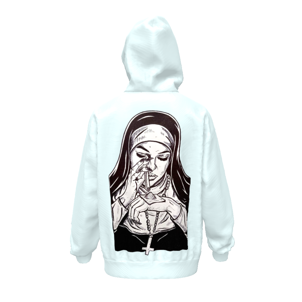 Streetwear All-Over Print Unisex Drop Shoulder Oversized Hoodie