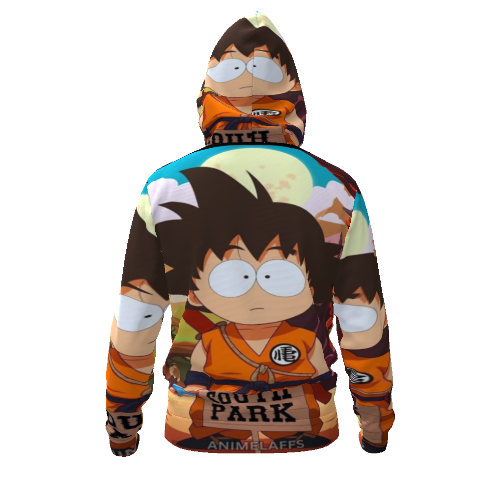 All-Over Print Men's Zip Hoodie