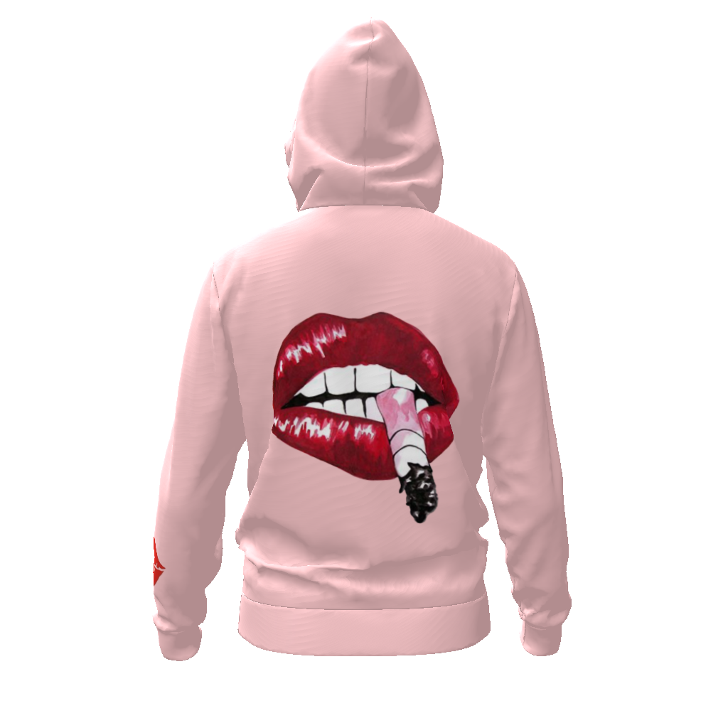All-Over Print Men's Zip Hoodie